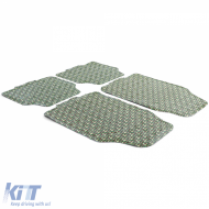 Universal Gummifußmatten mit Schachbrettmuster, Camouflage, militärische Farbe-image-6197080