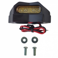 Universal LED license plate light MINI GLOW with E-mark