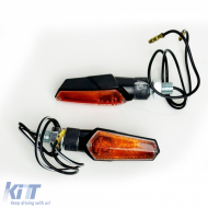 Universal Motorcycle Halogen Indicator Set SLAM SMOKE with E-Mark