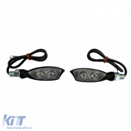 Universal motorcycle LED indicator taillight set MORELLA SMOKE with E-mark - ODTLT6025651