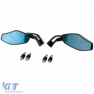 image-79-Universal Motorcycle Mirror Set LUCA in Black