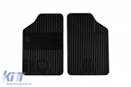 Universal set front rubber mats suitable for Gumarny Zubri Series Vario, 2-piece set, black color - ABFMF6024434