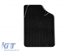 Universal set rubber mats suitable for Gumarny Zubri Series UNI 3A, 4-piece set, black color-image-6251205