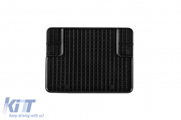 Universal set rubber mats suitable for Gumarny Zubri Series UNI 3A, 4-piece set, black color-image-6251206