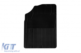 Universal set rubber mats suitable for Gumarny Zubri Series Global Super Action, 4-piece set, black color-image-6251511
