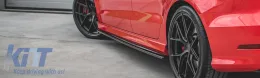 Universal Side Skirt Additions Piano Black Lacquer-image-6326442