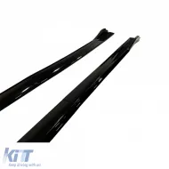 UNIVERSAL TUNING SIDE SKIRTS BLACK PIANO FINISH (PURE BLACK)-image-6261010