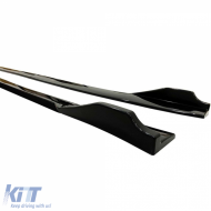 UNIVERSAL TUNING SIDE SKIRTS BLACK PIANO FINISH (PURE BLACK)-image-6261012