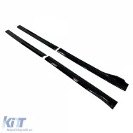 UNIVERSAL TUNING SIDE SKIRTS BLACK PIANO FINISH (PURE BLACK)-image-6261013