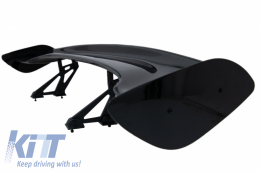 Universel Ajustable Aileron Coffre Aile Tuning GT Look Réal Carbone Fibre 142 cm-image-6042878