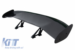 image-42-Universel Ajustable Aileron Coffre Tuning GT Design Vrai Carbone 145cm Aero