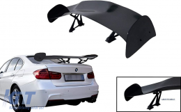 Universel Ajustable Aileron de coffre GT Design Carbone réel-image-6104505