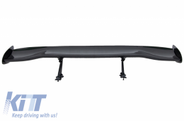 Universel Ajustable Aileron de coffre GT Design Carbone réel-image-6042834