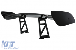 Universel Ajustable Aileron de coffre GT Look Film de carbone-image-6072257