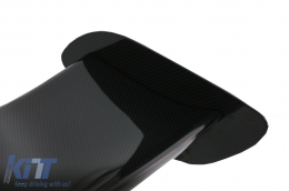 Universel Ajustable Aileron de coffre GT Look Film de carbone-image-6072258