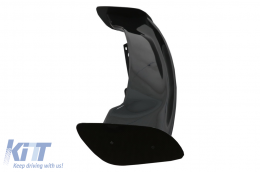 Universel Ajustable Aileron de coffre GT Look Film de carbone-image-6072260