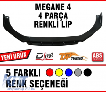 image-63-Universeller Frontlippe Piano Black ABS / Schwarz für Megane 4