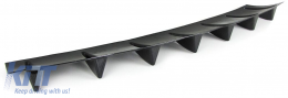Universeller Heckstoßstangen-Diffusor mit 7 Finnen in Carbon-Optik-image-6191991