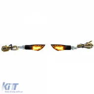 image-2-Universeller LED-Blinker für Motorräder dual + Positionslicht schwarz mit E-Prüfzeichen