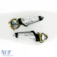 image-66-Universelles Motorrad-Set mit klarem Glas-LED-Blinker CORTONA mit E-Mark