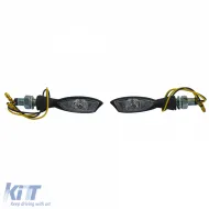 image-52-Universelles Motorrad-Set mit klaren Glas-LED-Blinkleuchten MORELLA mit E-Prüfzeichen