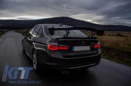 Univerzális állítható csomagtartó spoiler szárny GT Design valódi szénszálas-image-6076017