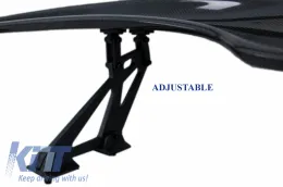 Univerzális állítható csomagtartó spoiler, GT Design, valódi szénszálas-image-6042886