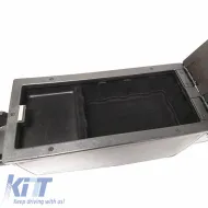 Univerzális autós kartámasz három pohártartóval, fekete 22228-image-6297225