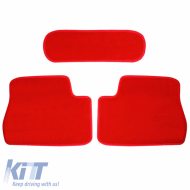 Univerzális autószőnyeg garnitúra Passion Red 5 részes-image-6291278
