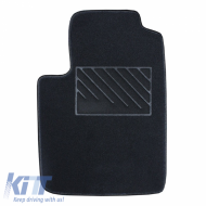Univerzális Comfort autószőnyeg fekete 2 darabos-image-6291330