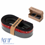 Univerzális első spoiler Samurai Lip Safe & Style 2500mm Carbon 1 db-image-6299440