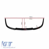 Univerzális első spoiler toldat CUP 2.0 Cupra Look ABS műanyag 3 részes-image-6299477