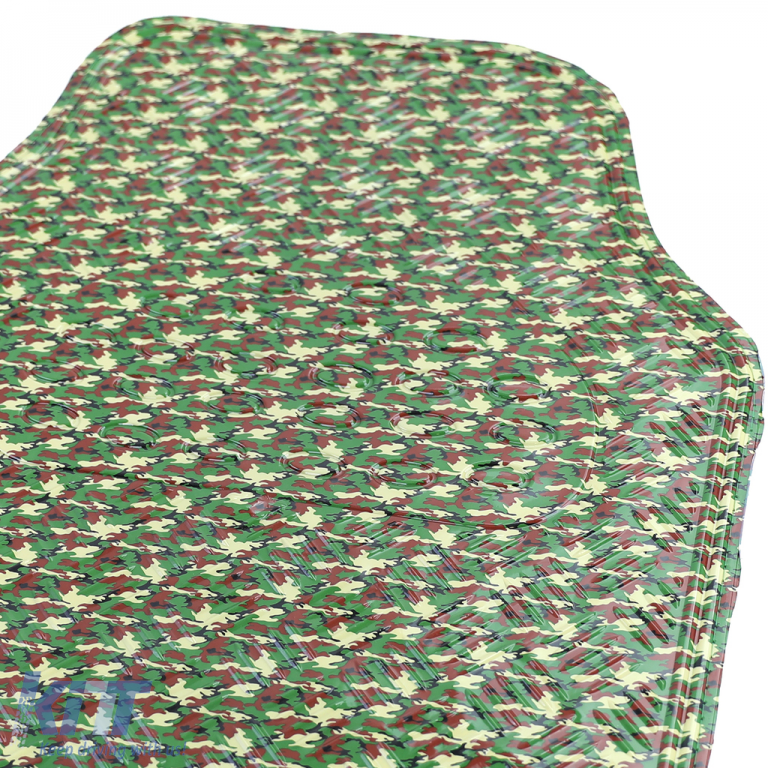 Univerzális gumi autószőnyeg, bordázott mintás, terepmintás (camouflage)-image-6197079