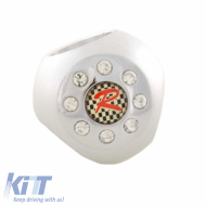 Univerzális váltógomb króm, strasszos, lyukacsos, 4 adapterrel M6/M8/M10/M12, normál és hátrameneti fokozathoz FKSK010041-image-6298509