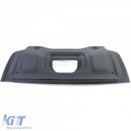 Unterfahrschutz aus schwarzem Aluminium, geeignet für Land Rover Defender L663 90 110 ab 19-image-6210184