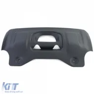 Unterfahrschutz aus schwarzem Aluminium, geeignet für Land Rover Defender L663 90 110 ab 19-image-6210187