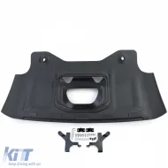Unterfahrschutz aus schwarzem Aluminium, geeignet für Land Rover Defender L663 90 110 ab 19-image-6210190