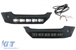 Unterfahrschutz für Mercedes G-Klasse W463 89-17 DRl Lichter-image-5998532