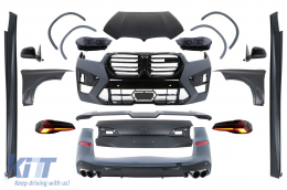 image-56-Upgrade Body Kit suitable for BMW X5 E70 (2007-2013) Conversion to X5M F95 2023 Design