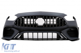 Upgrade Body Kit suitable for Mercedes C-Class W205 (2014-2018) Conversion to C-Class W206 C63 Design-image-6106228