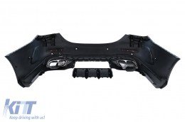 Upgrade Body Kit suitable for Mercedes C-Class W205 (2014-2018) Conversion to C-Class W206 C63 Design-image-6106238
