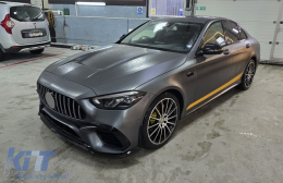 Upgrade Body Kit suitable for Mercedes C-Class W205 (2014-2018) Conversion to C-Class W206 C63 Design-image-6211357