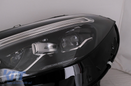Upgrade Body Kit suitable for Mercedes C-Class W205 Facelift (2018-2022) Conversion to C-Class W206 C63 Design-image-6106343