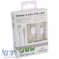 USB Lighting Cable suitable for iPhone iPad 100cm Pulse Mobile WIRE100-image-6314514