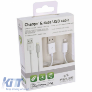 USB Lighting Cable suitable for iPhone iPad 100cm Pulse Mobile WIRE100-image-6315592