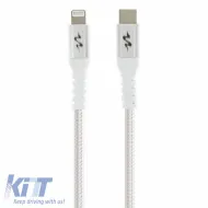 image-4-USB Typ C Kabel geeignet für iPhone iPad 100cm Nylon Pulse Mobile WIRE400
