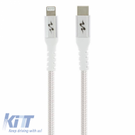 USB Type C Cable suitable for iPhone iPad 100cm Nylon Pulse Mobile WIRE400