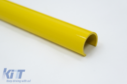 V-Brace Ensemble d'inserts bandes calandre garniture pour BMW série 1 2 3 4 5 6 7 jaune-image-6095491