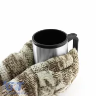 Vacuum Travel Mug suitable for Coffee / Tea Chrome 414ml-image-6302351
