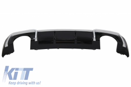 Valance Diffusor & Auspuff-Tipps für Audi A3 8V Sline Facelift 16-19 RS3 Look-image-6044245